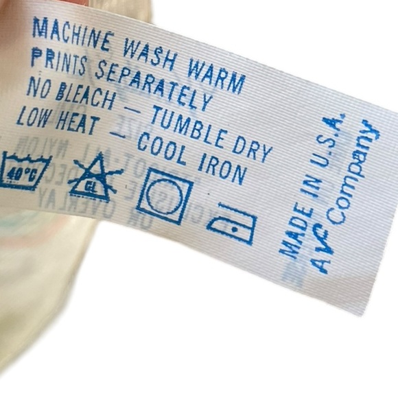 Vanity Fair Vintage 60s Boho Pastel Floral Two Piece Lingerie Slip Peignoir Set - Picture 14 of 16